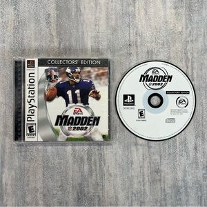 Madden NFL Football 2002 Collector's Edition Playstation 1 PSX PS1